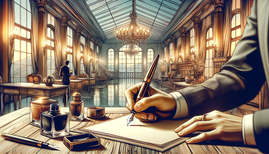 Image d'illustration pour l'article : Comment Choisir le Stylo Plume Idéal pour l'Écriture Créative Luxe