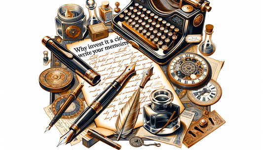 Image d'illustration pour l'article : Pourquoi Investir dans un Stylo Plume de Collection pour Écrire Vos Mémoires ?