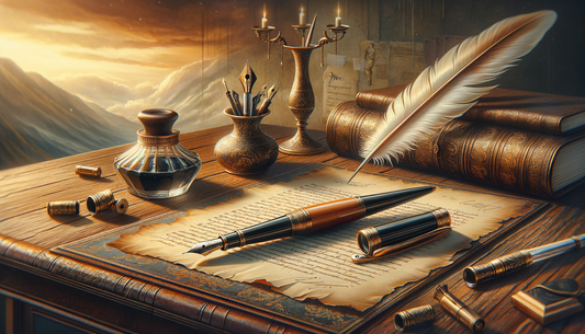 Image d'illustration pour l'article : Le Charme Intemporel du Stylo Plume pour Écrivains Passionnés