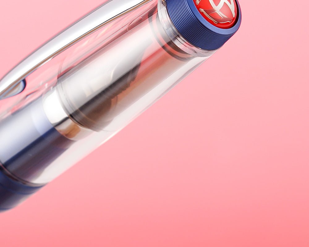 TWSBI 580 Stylo-plume à Piston, Corps Résine Transparent