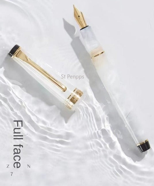 St Penpps Stylo-plume en or et Résine