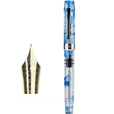 Plume d'Excellence en Résine Précieuse