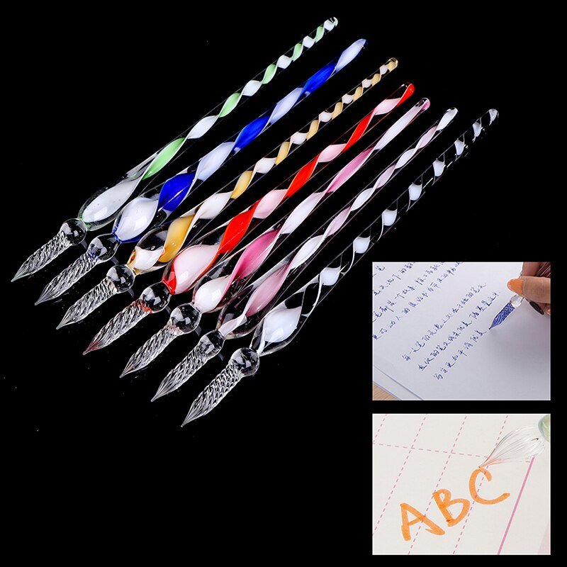 Stylo plume en verre