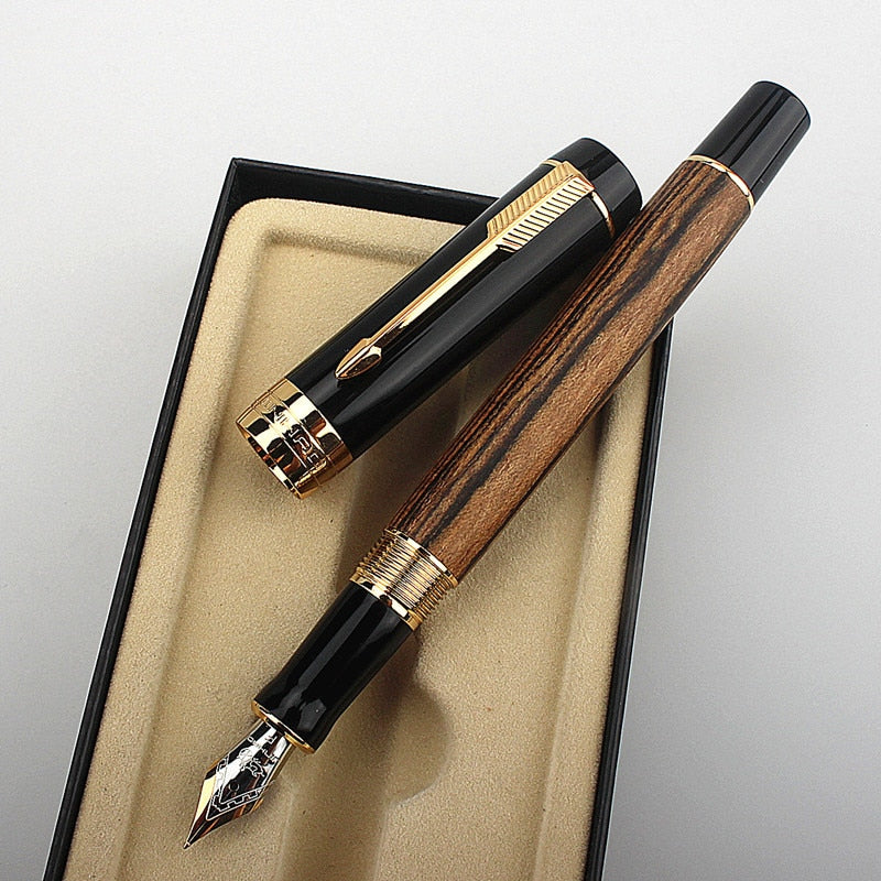 Stylo plume Jinhao bois