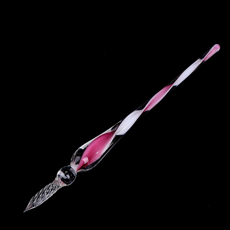 Stylo plume en verre