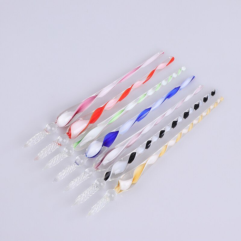 Stylo plume en verre