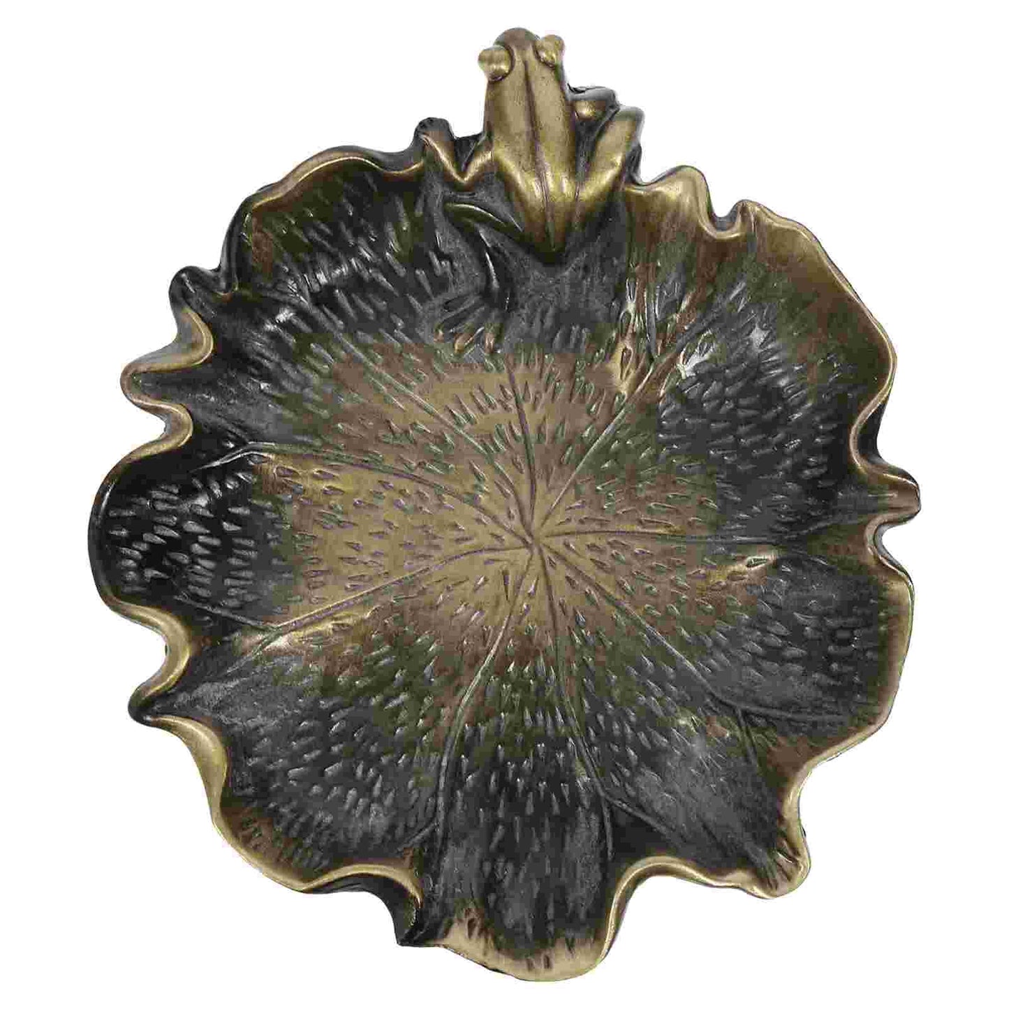Encrier ancien bronze