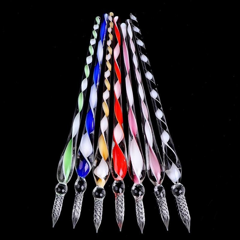Stylo plume en verre