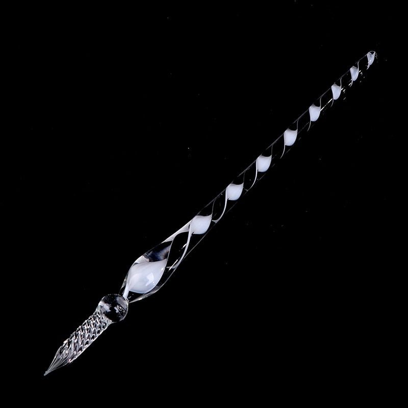 Stylo plume en verre