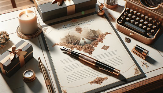 Image d'illustration pour l'article : Pourquoi investir dans un stylo-plume pour un cadeau raffiné ?