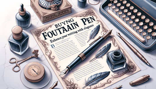 Image d'illustration pour l'article : Acheter Stylo Plume : Sublimez Vos Écrits avec Élégance
