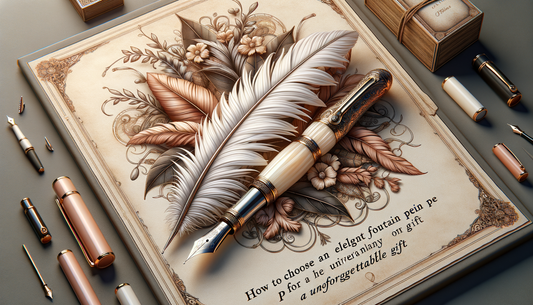 Image d'illustration pour l'article : Comment choisir un stylo plume élégant pour un cadeau inoubliable