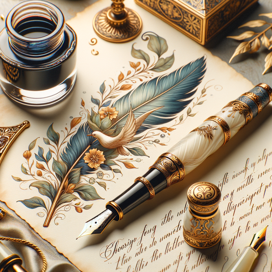 Image d'illustration pour l'article : Choisir le stylo plume idéal pour une calligraphie haut de gamme