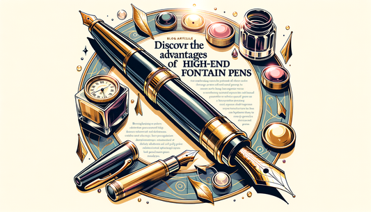Image d'illustration pour l'article : Découvrez les Avantages des Stylos Plume Haut de Gamme