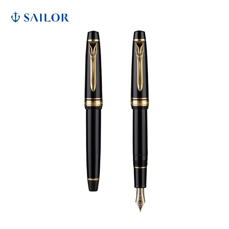 ELABO – stylo-plume pilote Original, élastique spécial, or 14K