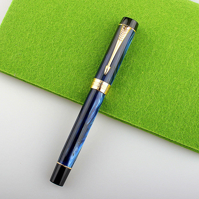 Acheter Jinhao – stylo plume requin, corps de couleur transparente, pointe  Fine en acier inoxydable, pour l'écriture au bureau et à l'école